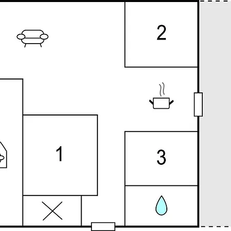 3 Bedroom Amazing In 度假居 奥本罗